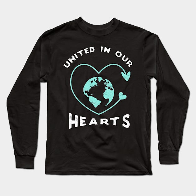 United in our hearts. Long Sleeve T-Shirt by LebensART